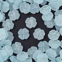 Frosted Transparent Acrylic Beads