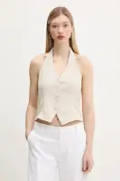 Ľanová vesta Hollister Co.