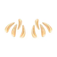 Pozlátené náušnice Lilou Forza