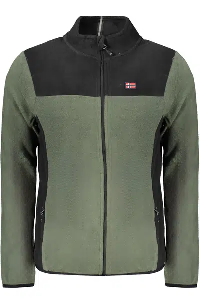 NORWAY 1963 MEN'S ZIP-UP SWEATSHIRT GREEN