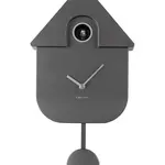 Kukučkové hodiny Karlsson Modern Cuckoo Metallic