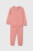 Detská tepláková súprava adidas Originals CREW SET ružová farba, IX9844