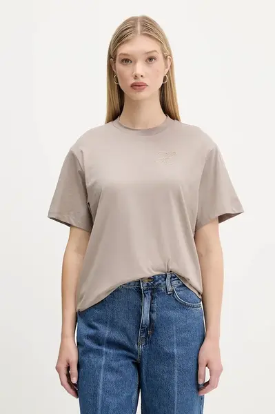 HUGO Bavlnené tričko HUGO Vintage Tee_19