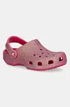 Šľapky Crocs CLASSIC IRIDESCENT GLITTER CLOG KIDS