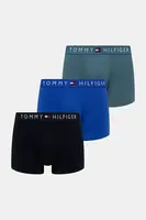 Boxerky Tommy Hilfiger 3-pack pánské, černá barva, UM0UM03521