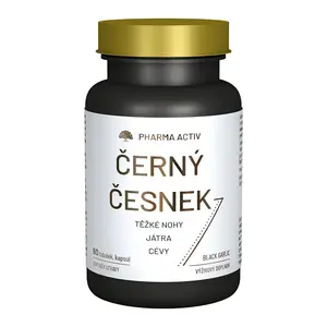 PHARMA ACTIV Černý česnek 60 tobolek