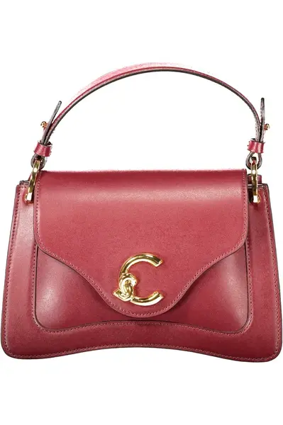 Elegantní červená kabelka do ruky