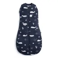 ergoPouch Zavinovačka a vak na spaní 2v1 Cocoon Whale 0-3 m, 3-6 kg, 2,5 tog