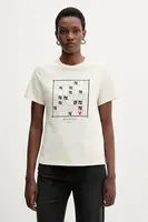 Bavlněné tričko Weekend Max Mara CLOWN