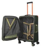 Střední textilní kufr Travelite Color Craze M Olive