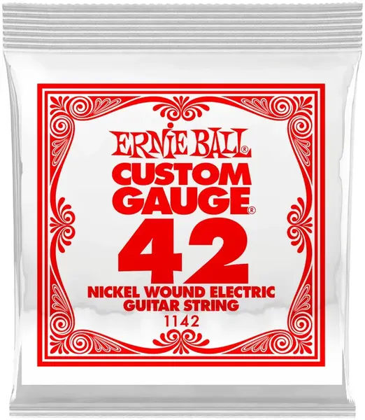 Ernie Ball 1142 Nickel Wound Single .042