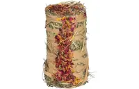 Flamingo seno s květinami pro hlodavce 200 g