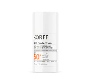 KORFF 365 Protection Tyčinka na opalování SPF50+ 25 ml