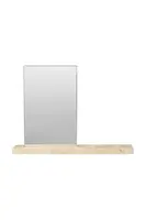 Stojace zrkadlo ferm LIVING béžová farba