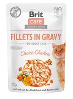 Brit Care Cat Fillets in Gravy - Chicken 6 x 85 g