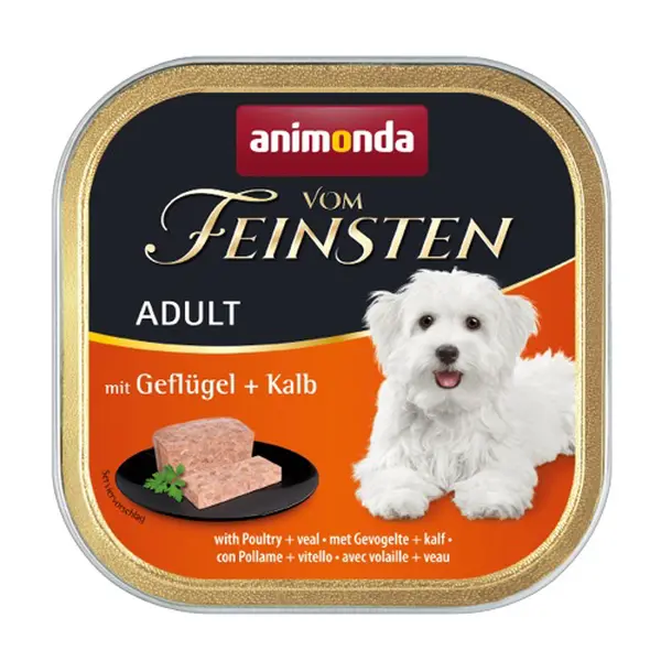 Animonda Vom Feinsten Adult, hydina a teľa 6 x 150 g (82964)