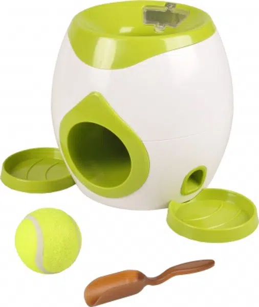 Flamingo hračka pre psa - Wilson dávkovač na tenisovú loptičku a psie maškrty 18 cm
