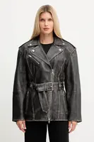 Kožená bunda Stand Studio Leona