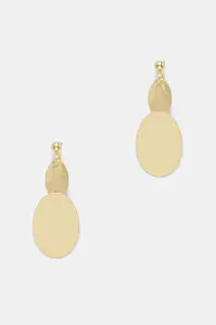 Náušnice ze stříbra 925 potaženého 18karátovým zlatem Answear.LAB