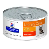 Hill's Prescription Diet c/d Multicare Urinary Care krmivo pre mačky - konzerva 156 g