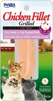 INABA Cat Grilled Chicken Fillet - v krabom vývare, extra jemné 25 g