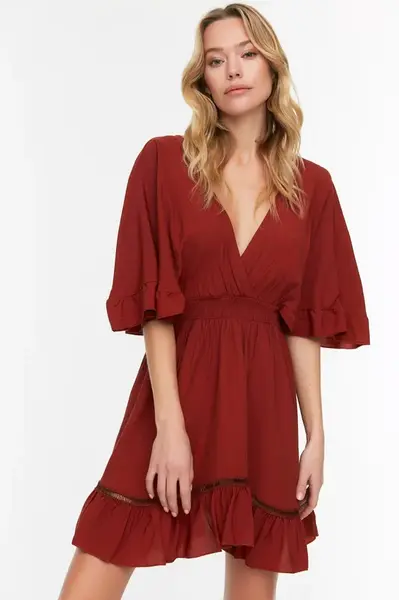 Dámské šaty Trendyol Ruffled