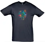 Petissimo Jungle pánské tričko - modré XL