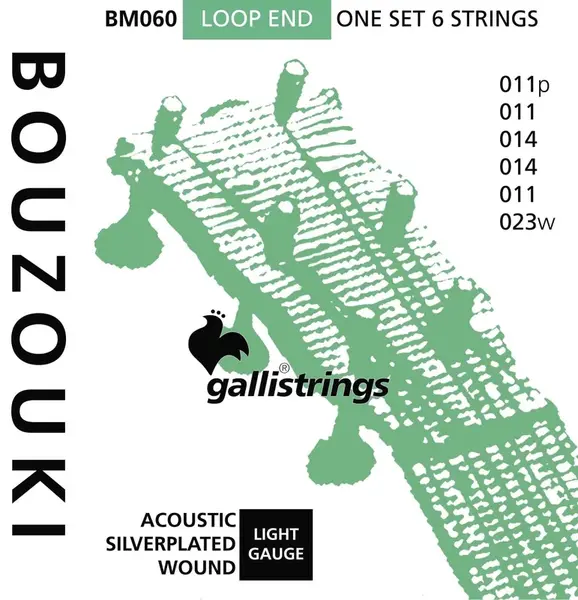 Galli BM60 6-String Silverplated