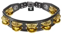 Latin Percussion Cyclops Tambourine Dimpled Brass Jingle