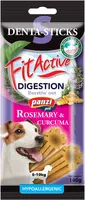 FitActive Hypoallergenic Denta-Sticks Digestion pamlsky pro psy - rozmarýn a kurkuma S - 140 g