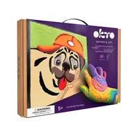 Okto Malování hmotou podle čísel "Buldoček" 29x29 cm