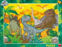 Puzzle 40 Jurský svět deskové