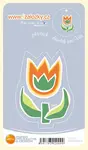 Průsvitná záložka Tulipán - PZ 008