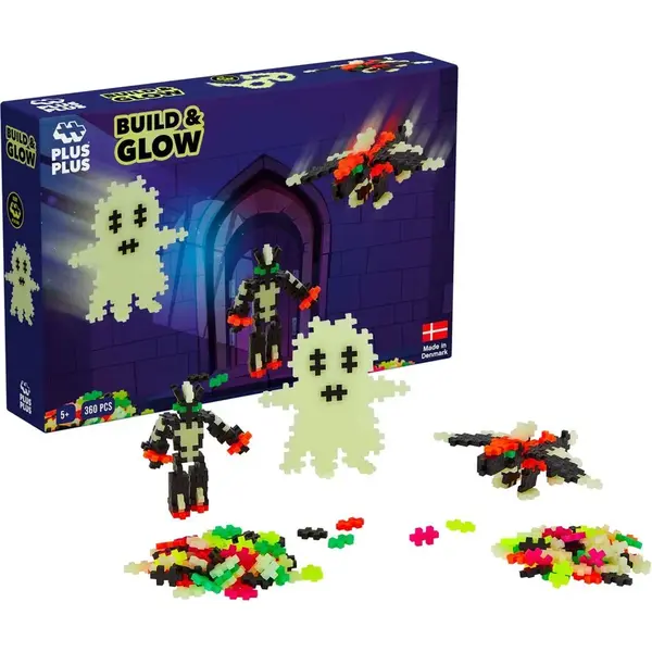 Plus Plus Build and Glow Svietiace v tme 360 dielikov