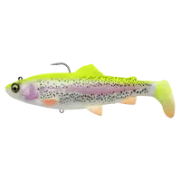 Savage gear gumová nástraha 4d rattle shad trout sinking lemon trout - 17 cm 80 g