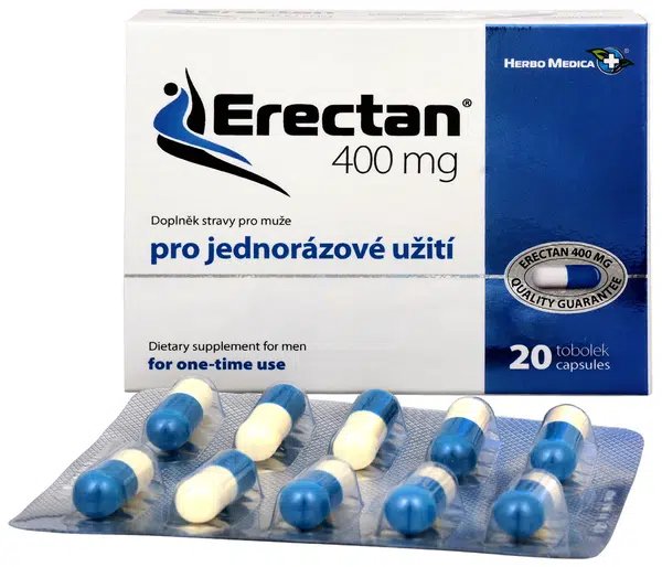 Erectan Erectan 400 mg 20 kapsúl