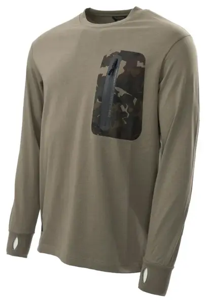 Nash tričko zt hd long sleeve t-shirt green - xl