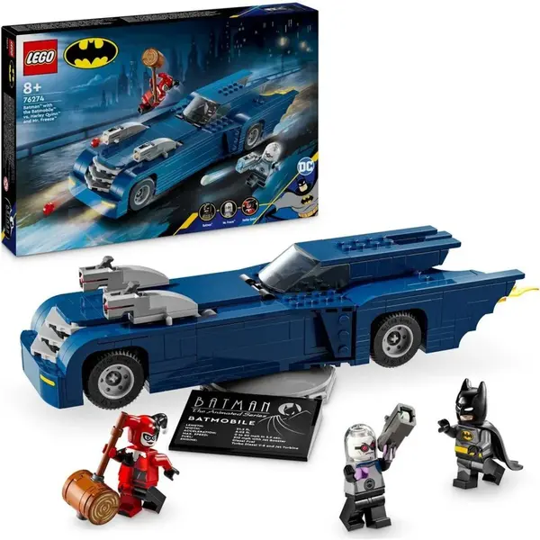 LEGO® DC Batman™ 76274 Batman™ a Batmobil vs. Harley Quinn a Mr. Freeze™