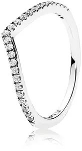 Pandora Trblietavý strieborný prsteň Timeless 196316CZ 52 mm