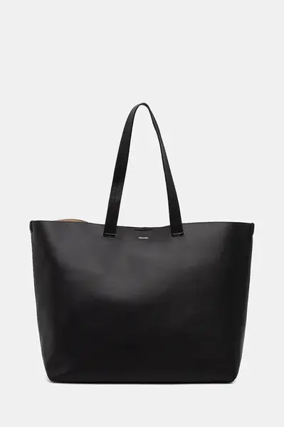 Kožená taška Calvin Klein 17 x 40 x 18 cm