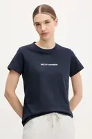 Bavlněné tričko Helly Hansen CORE tmavomodrá barva, 54591