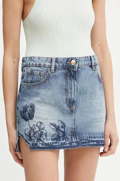 Džínová sukně Elisabetta Franchi