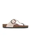Kožené žabky Birkenstock Gizeh Big Buckle dámské, růžová barva, 1029484