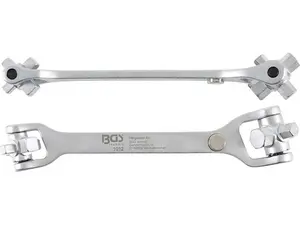 BGS Technic BGS 1012 Klíč pro zátky olejových van "8 v 1" s magnetem