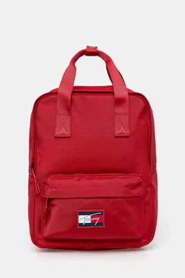 Dětský batoh Tommy Hilfiger červená barva, velký, AU0AU02017