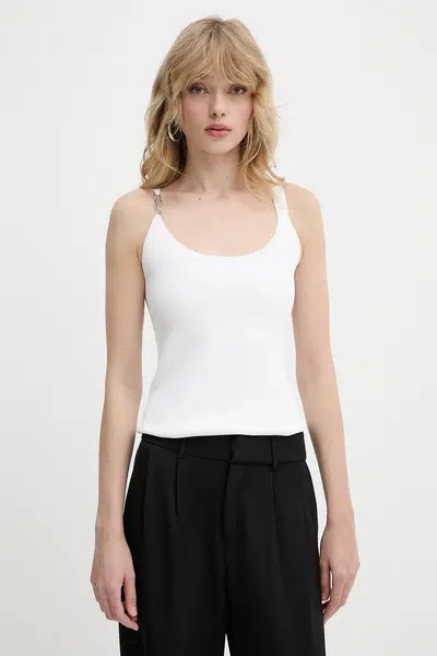 Top Karl Lagerfeld bílá barva, A2W18017