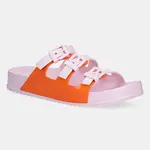 Pantofle Melissa MELISSA COZY STRIPES AD dámské, růžová barva, M 35943 BC956