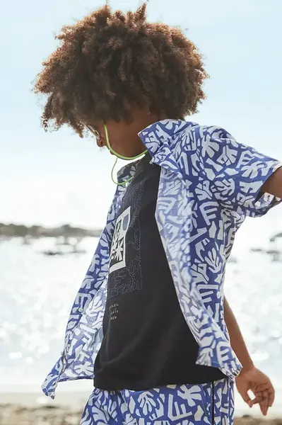 Dětská bavlněná košile Mayoral