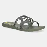 Pantofle Ipanema SOLAR GLOW S dámské, zelená barva, 27286-BB954
