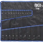 BGS technic Obal na 25 ks plochých klíčů, pro velikosti 6-32 mm, tetronový - BGS 1196-LEER